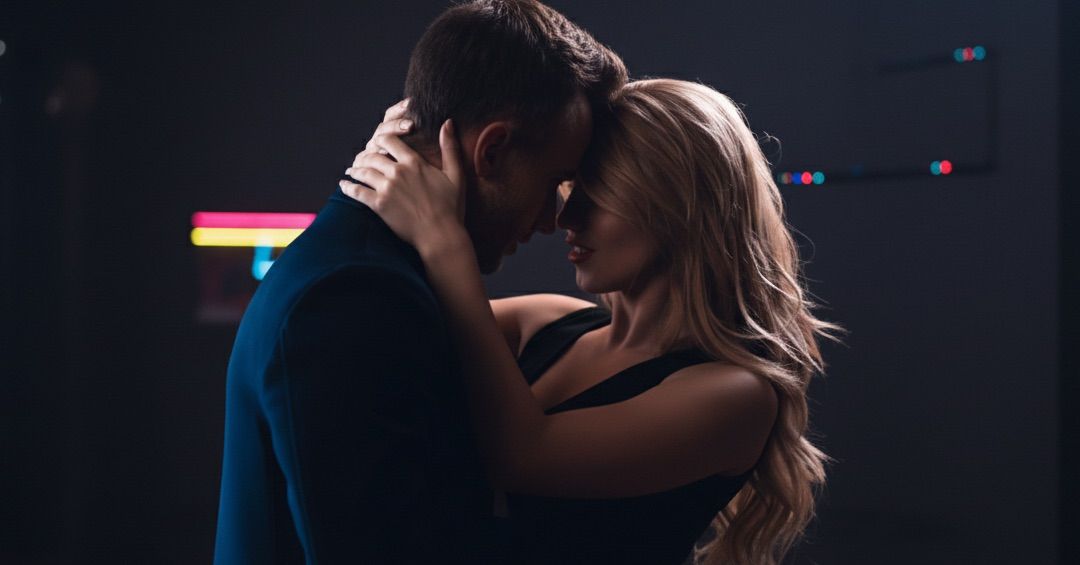 Couple having fun with a free trial phone chat line